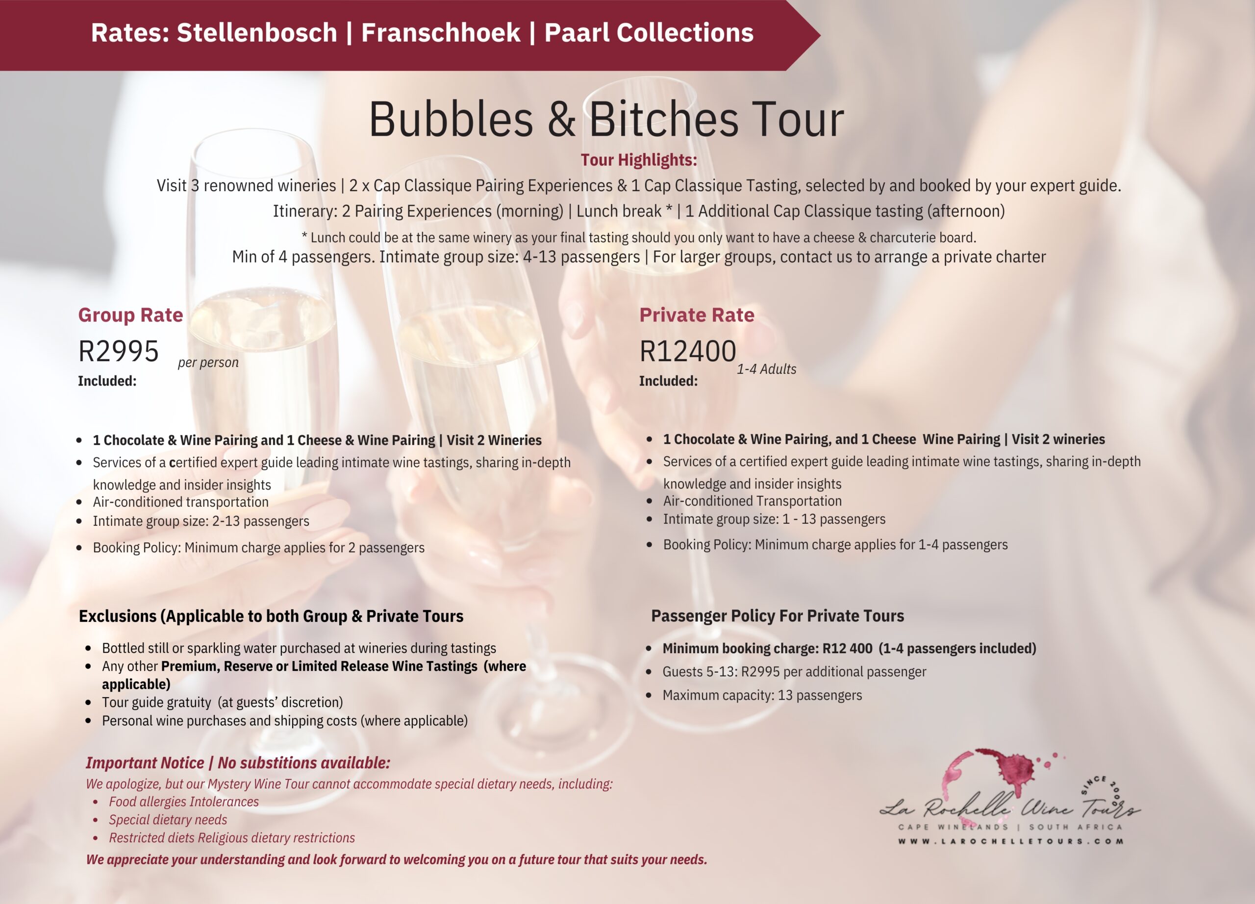 Bubbles & Bitches Tour